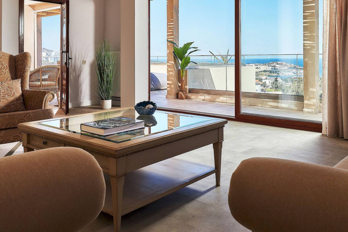 Villa für 8 Personen mit Balkon in Lygaria, Achlada