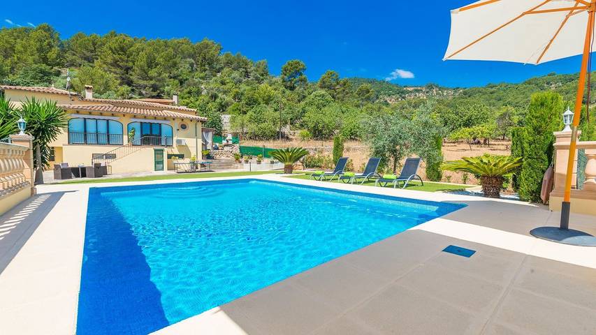 Ferienhaus für 6 Personen, mit Pool und Garten in Mancor de la Vall