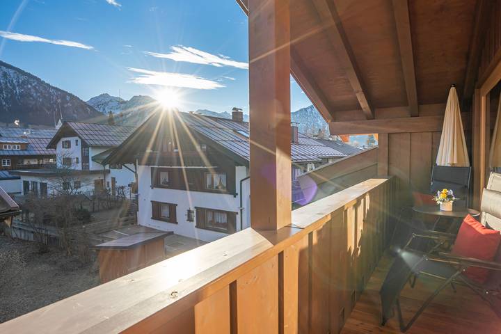Pension für 2 Personen, mit Garten und Balkon sowie Ausblick und Sauna in Oberstdorf - 3