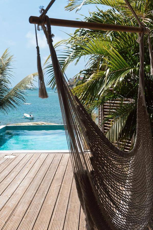 Location de vacances pour 5 personnes, avec jardin ainsi que vue et piscine, animaux acceptés à Le François - 2