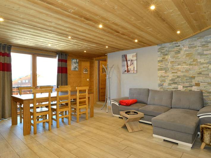 Chalet pour 7 personnes, avec jardin et balcon à Chatel - 2