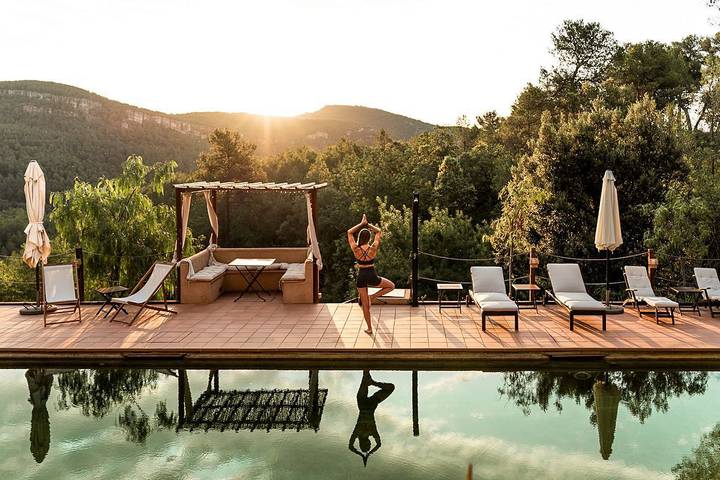 Chalet para 8 personas, con terraza y jardín en Alt Penedès - 2