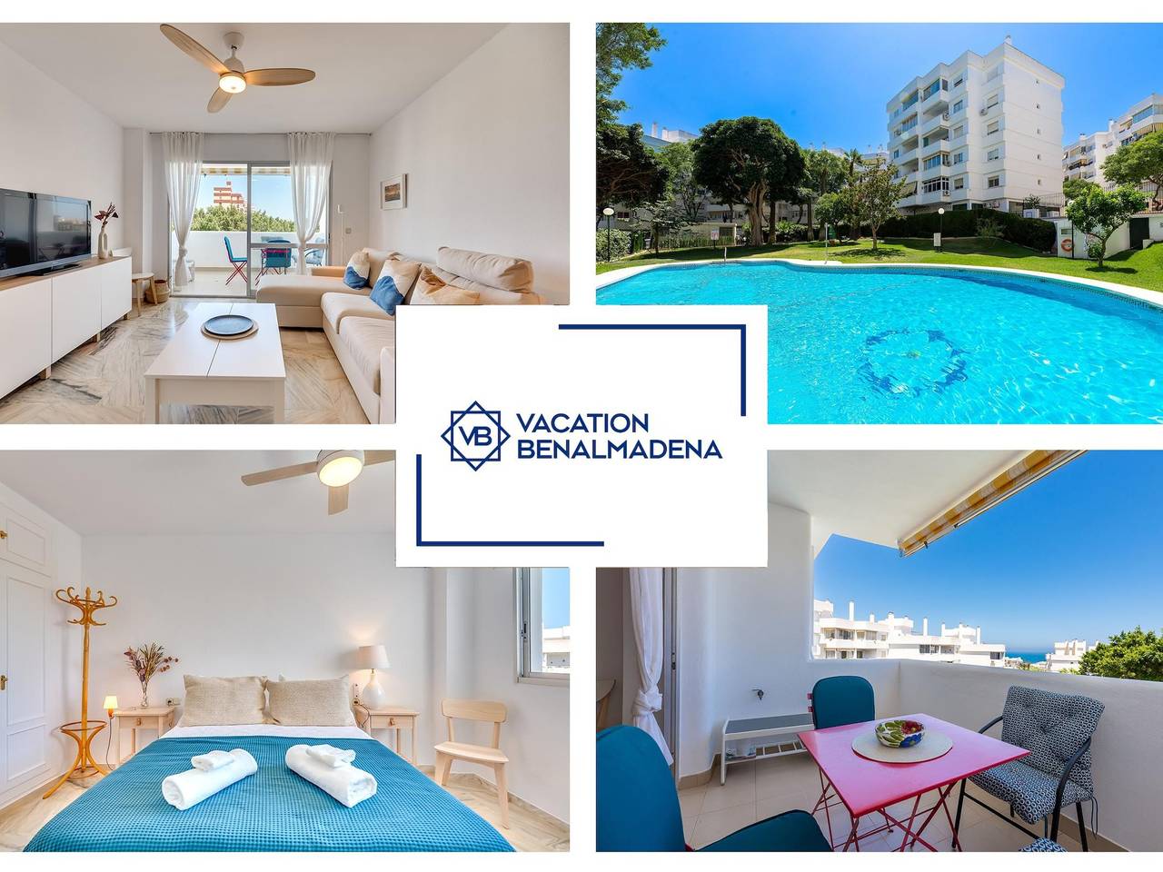 Apartamento vacacional entero, Vb Myramar 2Hab Vistas relajadas in Benalmádena Costa, Benalmádena