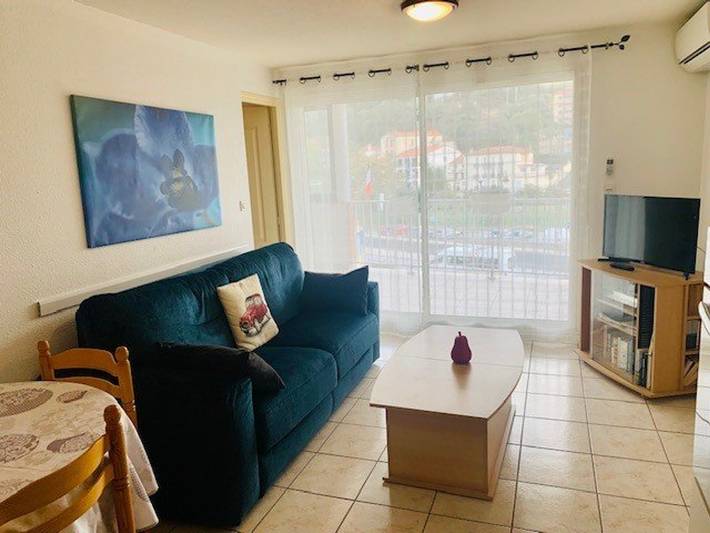 Entire apartment, Charming F2 Apt with Terrace & A/C in Amélie-les-Bains - Sleeps 4 in Amélie-les-Bains-Palalda, Mediterranean Coast (France)