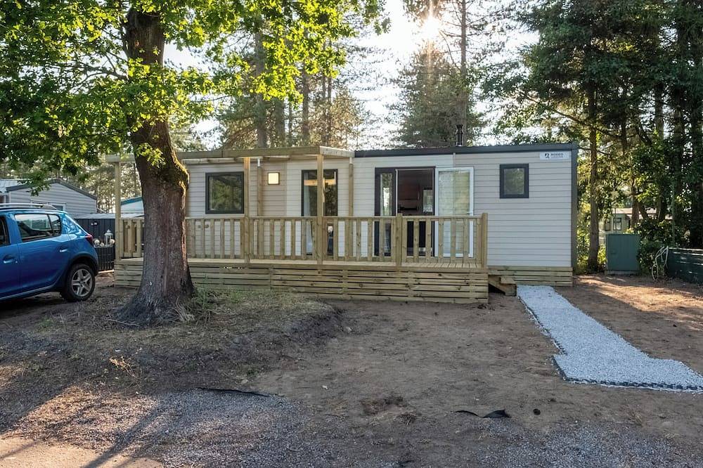 New mobile home at Camping Heidestrand Zonhoven—pets welcome in Zonhoven, Hasselt und Umgebung