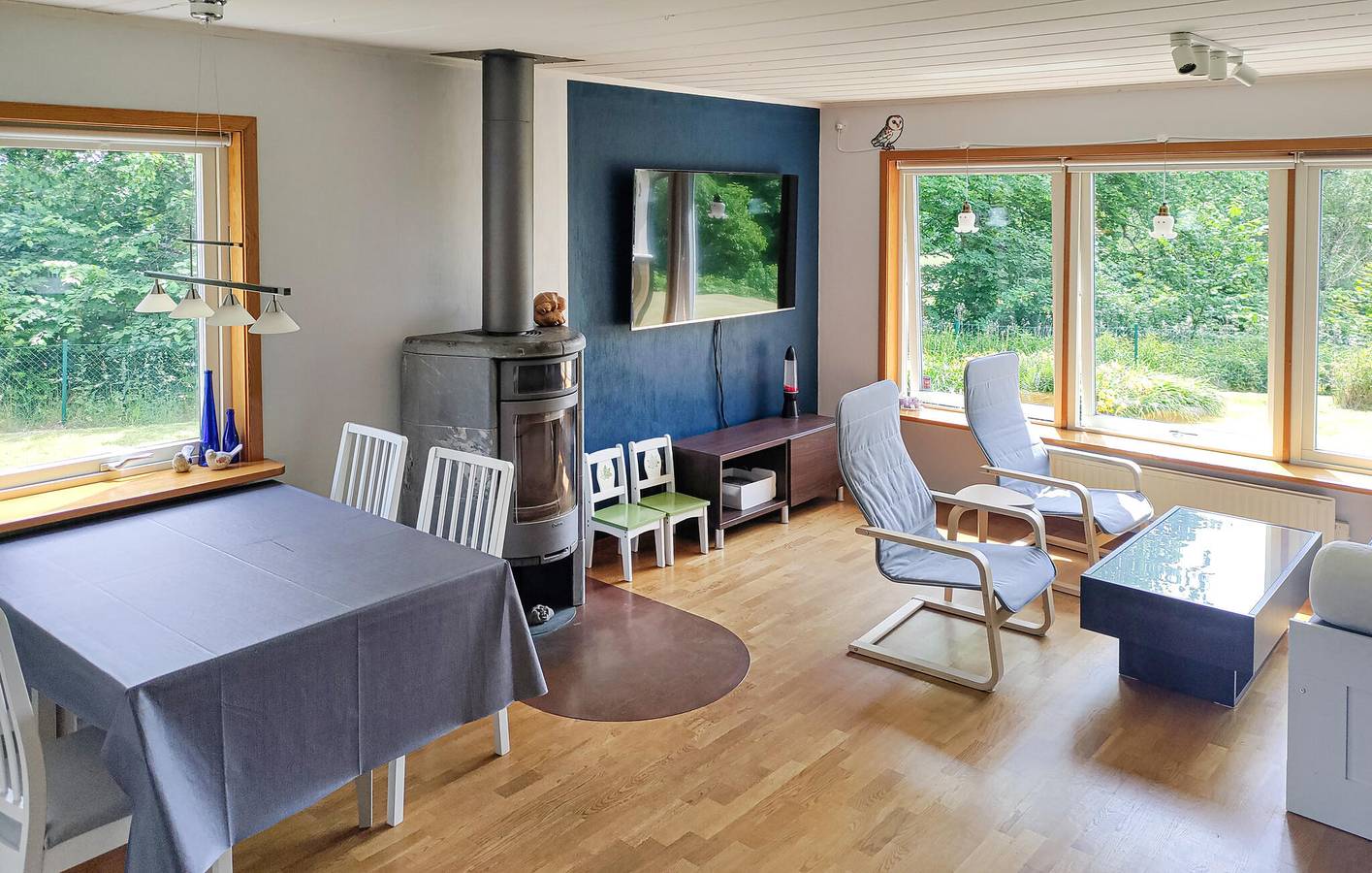 Ferienhaus für 8 Personen mit Garten in Marks Kommun, Västergötland