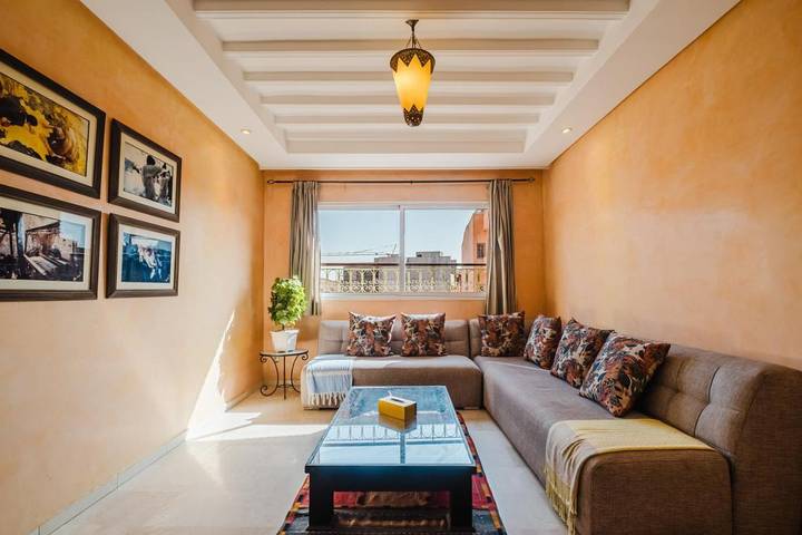 Apartamento para 2 personas, con vistas y jardín, Familias con niños en Marrakech