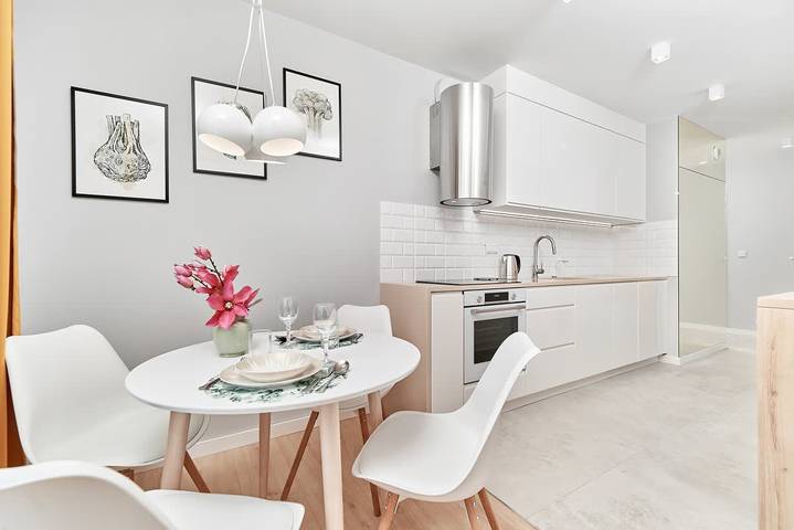 Studio für 4 Personen, mit Balkon/Terrasse in Breslau - 3