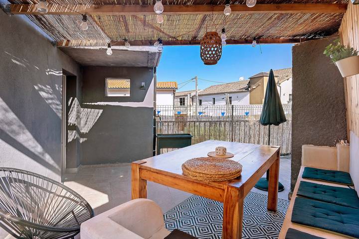 Ferienhaus für 4 Personen, mit Balkon in Valras-Plage