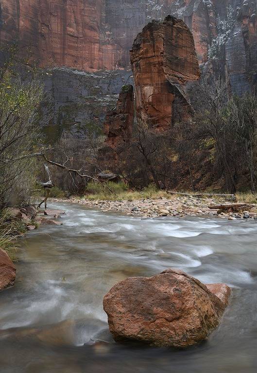 Das historische Rosen-Häuschen in Springdale, Utah in Springdale, Zion Nationalpark
