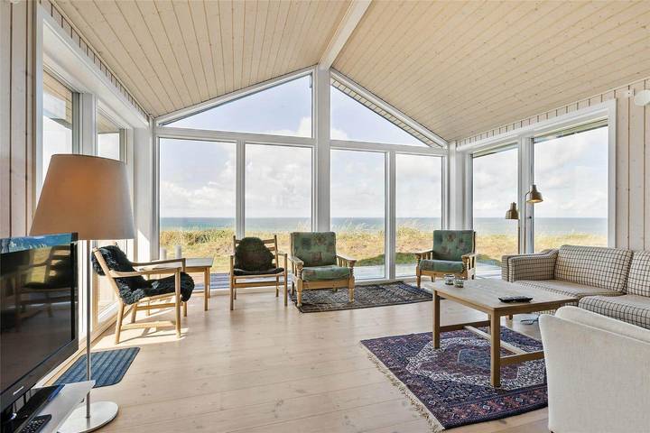 Ferienhaus mit Meerblick für 6 Personen, mit Terrasse in Grønhøj Strand - 3