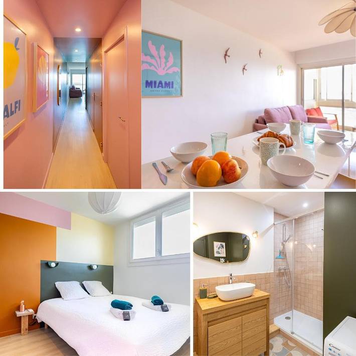 Appartement de vacances pour 4 personnes, avec vue