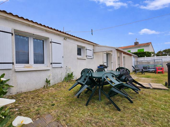 Location de vacances pour 6 personnes, avec terrasse dans Plage Clemenceau La Tranche Sur Mer