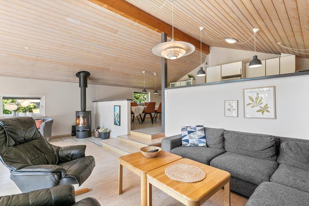 Charmerende og veludstyret sommerhus fra 1997 in Jegum, Jegum Ferieland