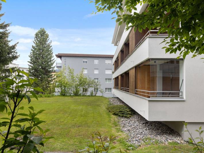 Ferienwohnung für 4 Personen, mit Garten in Davos