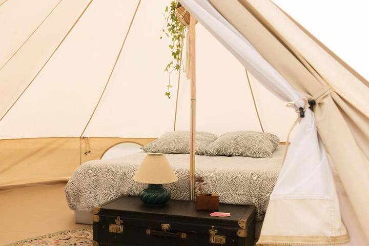 Camping pour 2 personnes, avec bassin pour enfant et piscine ainsi que terrasse et jardin, animaux acceptés à Capbreton - 3