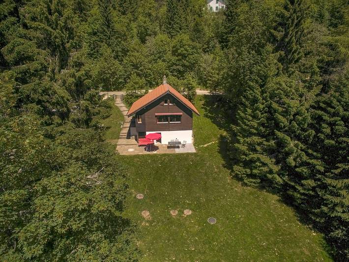 Maison de vacances pour 4 personnes, avec terrasse et vue sur le lac ainsi que vue et jardin - 1