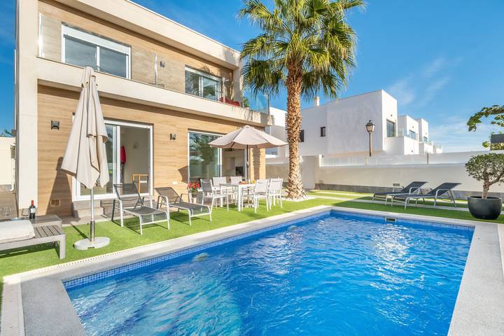 Chalet para 6 personas, con Balcón y Jardín en Provincia de Murcia