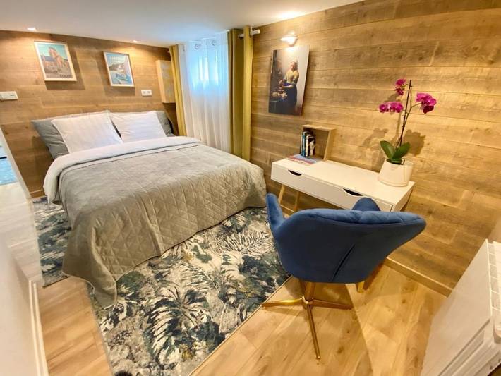 Gîte pour 4 personnes, avec Terrasse à La Glacerie