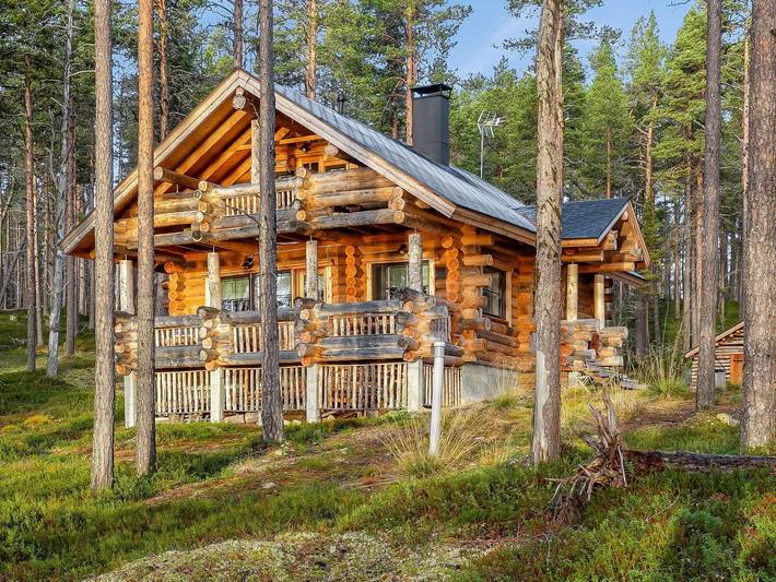 Location de vacances pour 6 personnes, avec Sauna dans Inari