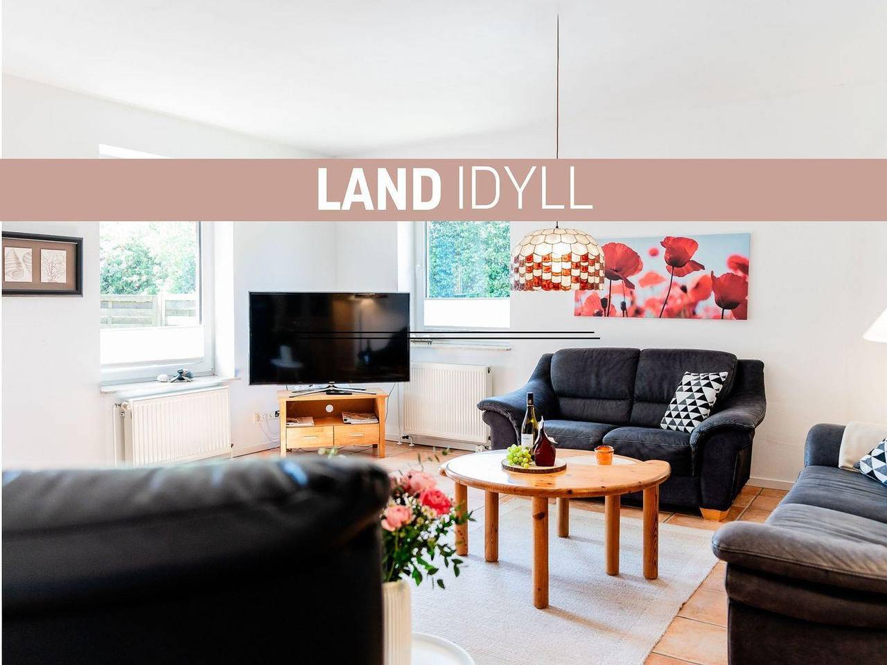 Ganze Ferienwohnung, Hygge Buden - Ferienhaus Landidyll in Wees, Flensburger Förde