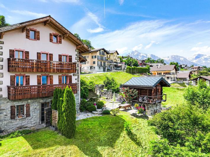 Ferienhaus für 10 Personen, mit Garten und Ausblick in Nendaz - 3