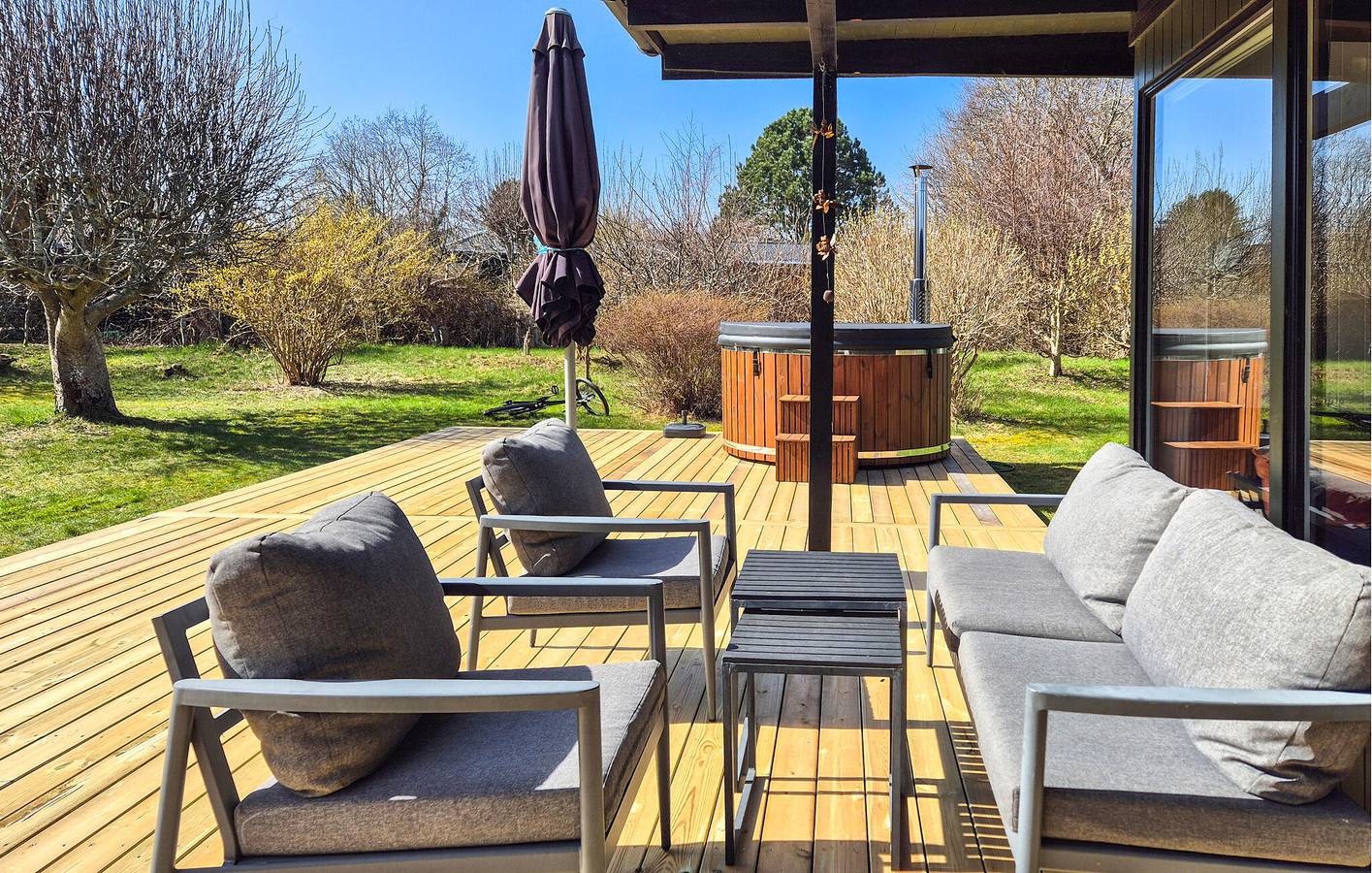 Ferienhaus für 6 Personen mit Terrasse in Højby Lyng, Højby