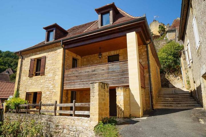 Maison de vacances pour 6 personnes, avec Balcon ainsi que Terrasse et Vue