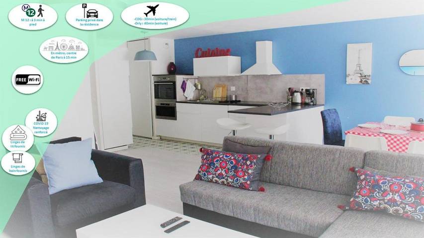 Appartement de vacances pour 5 personnes, avec balcon
