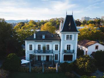 Hôtel pour 2 personnes, avec vue ainsi que jardin et vue sur le lac, animaux acceptés à Morges