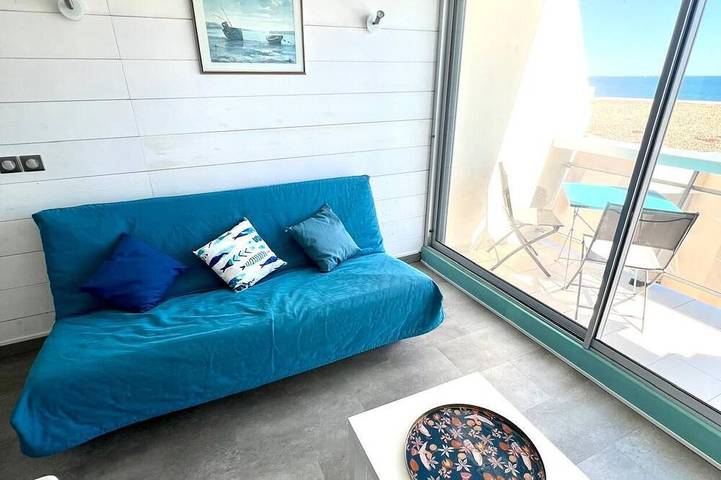 Apartamento entero, Fully renovated duplex with air conditioning, sea view and beach access! in Carnon-Plage, Mauguio
