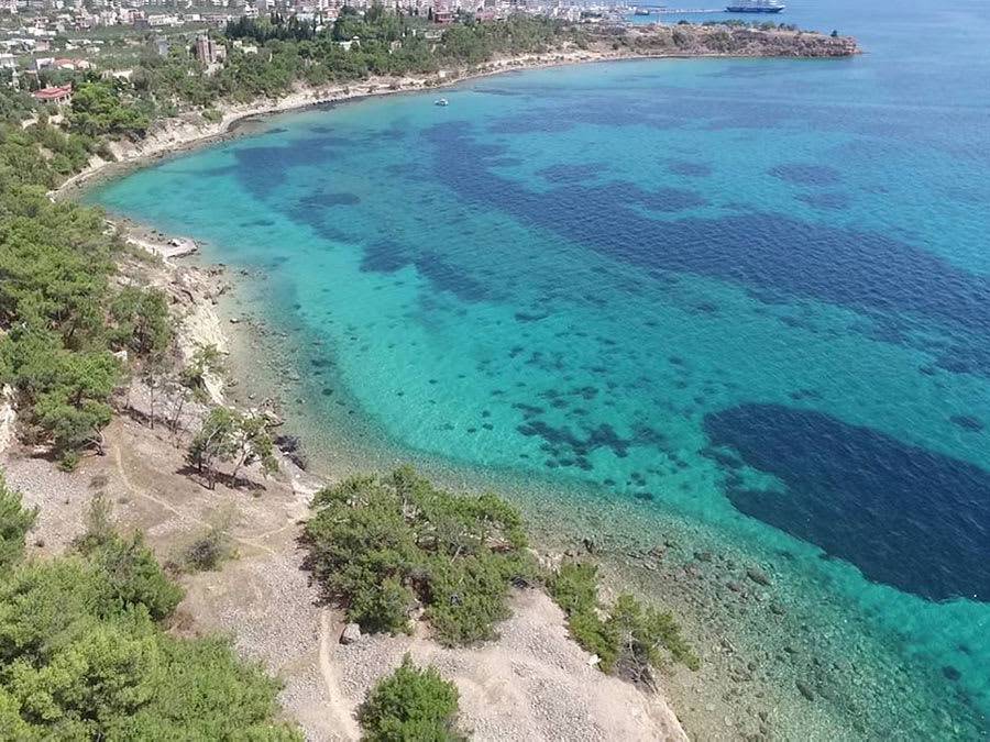 Kabara Garden Oasis in Aegina, Bbq & Privé Parking in Aegina