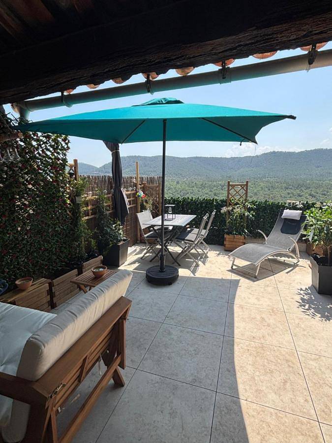 Appartement de vacances pour 2 personnes, avec terrasse et vue
