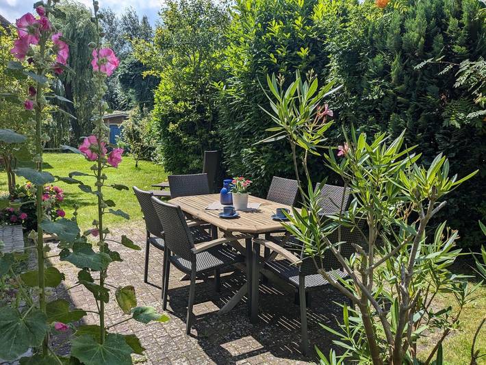 Ferienwohnung für 4 Personen, mit Terrasse und Garten sowie Ausblick in Born a. Darß