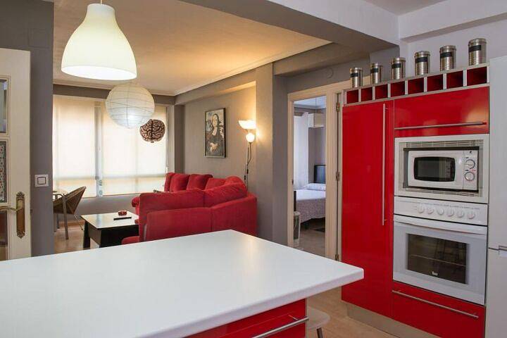 Appartement entier, Cuencaloft Red Velvet in Cuenca, Province de Cuenca