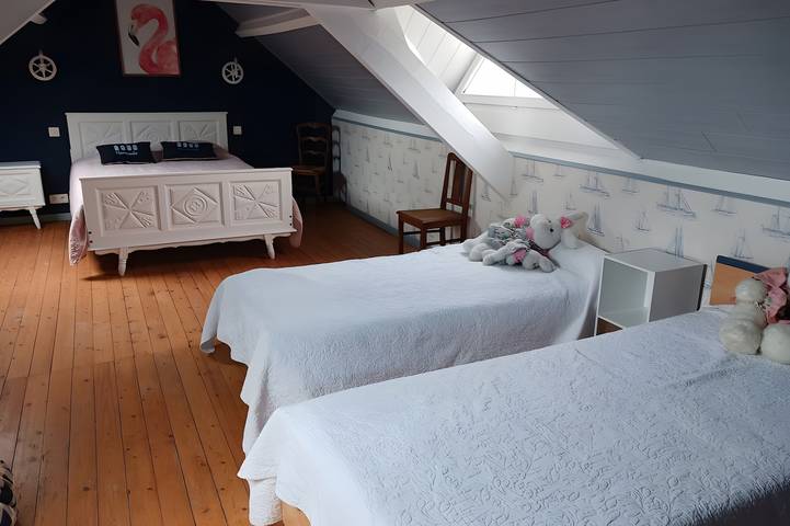 Location de vacances pour 6 personnes, avec jardin, animaux acceptés à Réville - 3