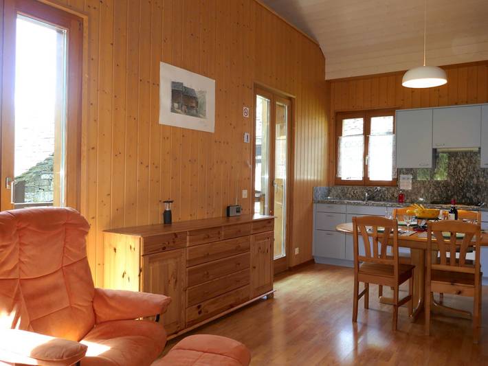 Chalet für 4 Personen, mit Balkon und Garten im Ticino - 2