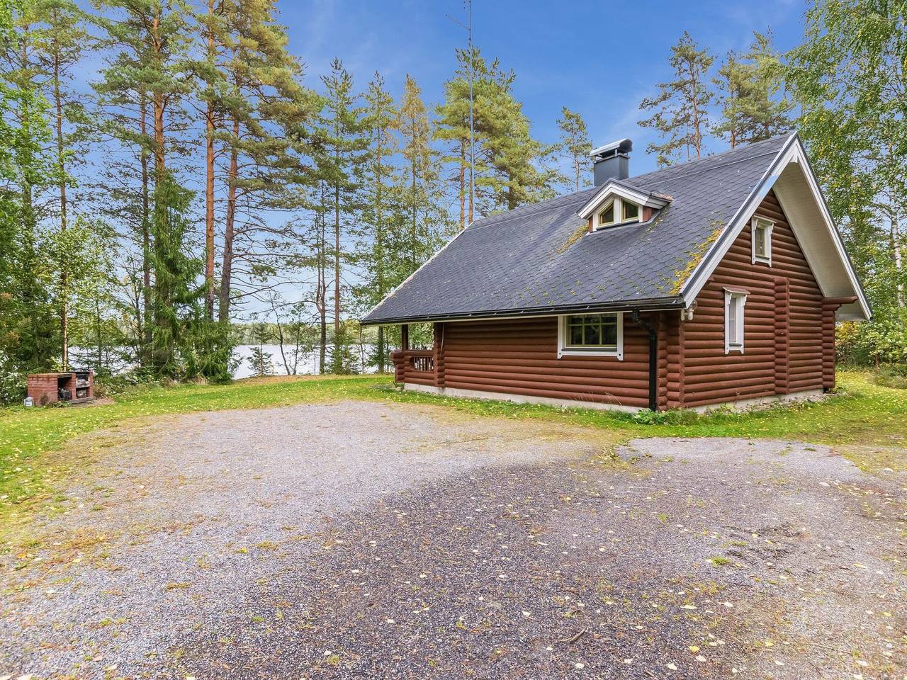 Vihreä mökki in Kesälahti, Südsavo