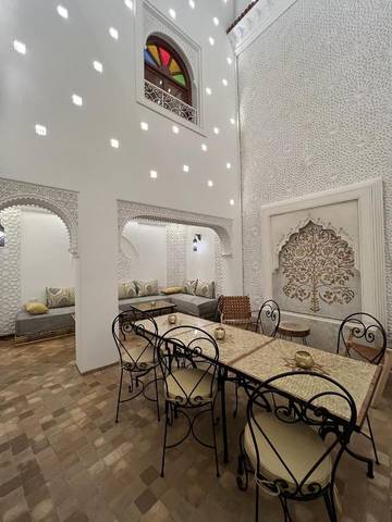 Maison d’hôte pour 2 personnes, avec terrasse dans Jemaa el-Fnaa