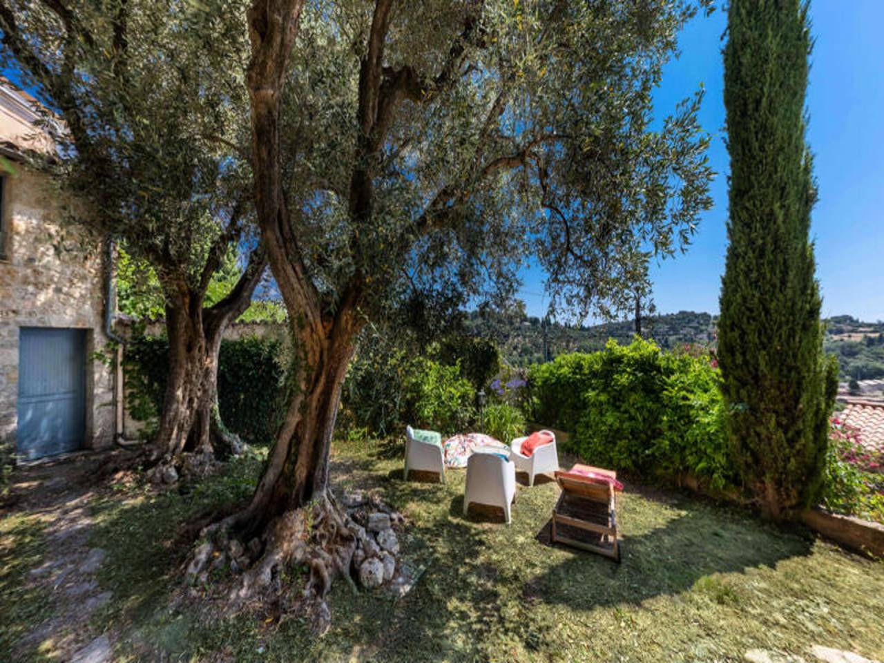 Ganze Wohnung, Haus in Opio mit privatem Gartenblick in Opio, Cannes und Umgebung