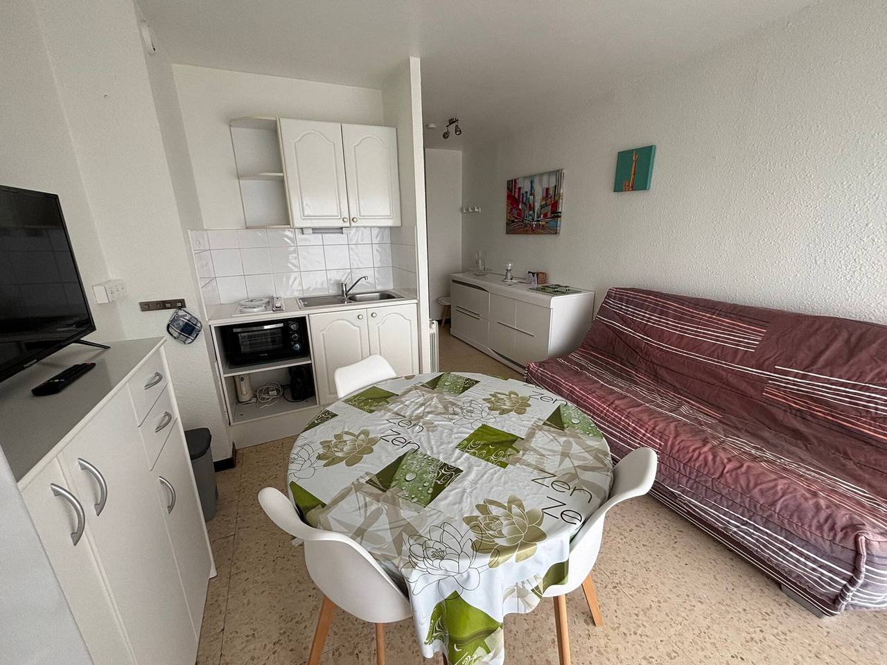 Ganzes Studio, Gemütliche Wohnung am Thau-Teich, haustierfreundlich in Balaruc-les-Bains, Côte d'Améthyste