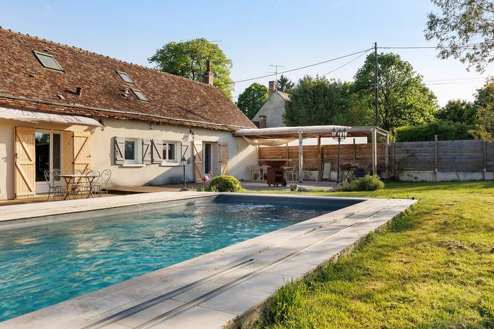 Gîte pour 12 personnes, avec Jardin