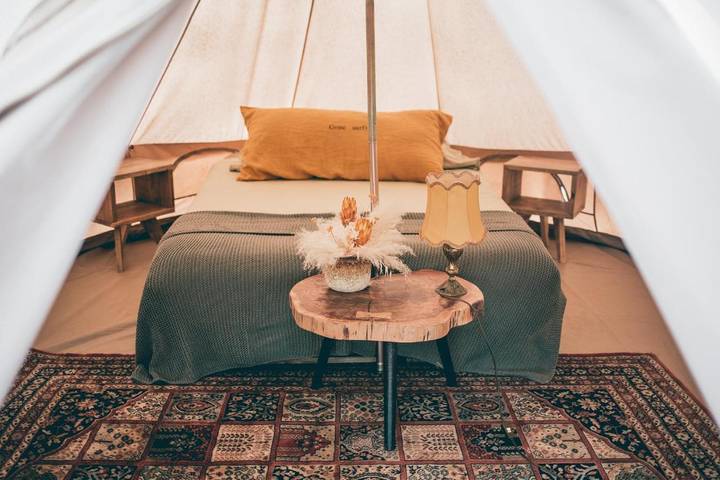 Tente pour 4 personnes, avec Terrasse