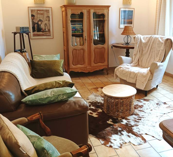 Casa vacanze "Chez Odette et Marcel" con vista Mont Ventoux, Wi-Fi e aria condizionata in Lagarde-Paréol, Vaucluse