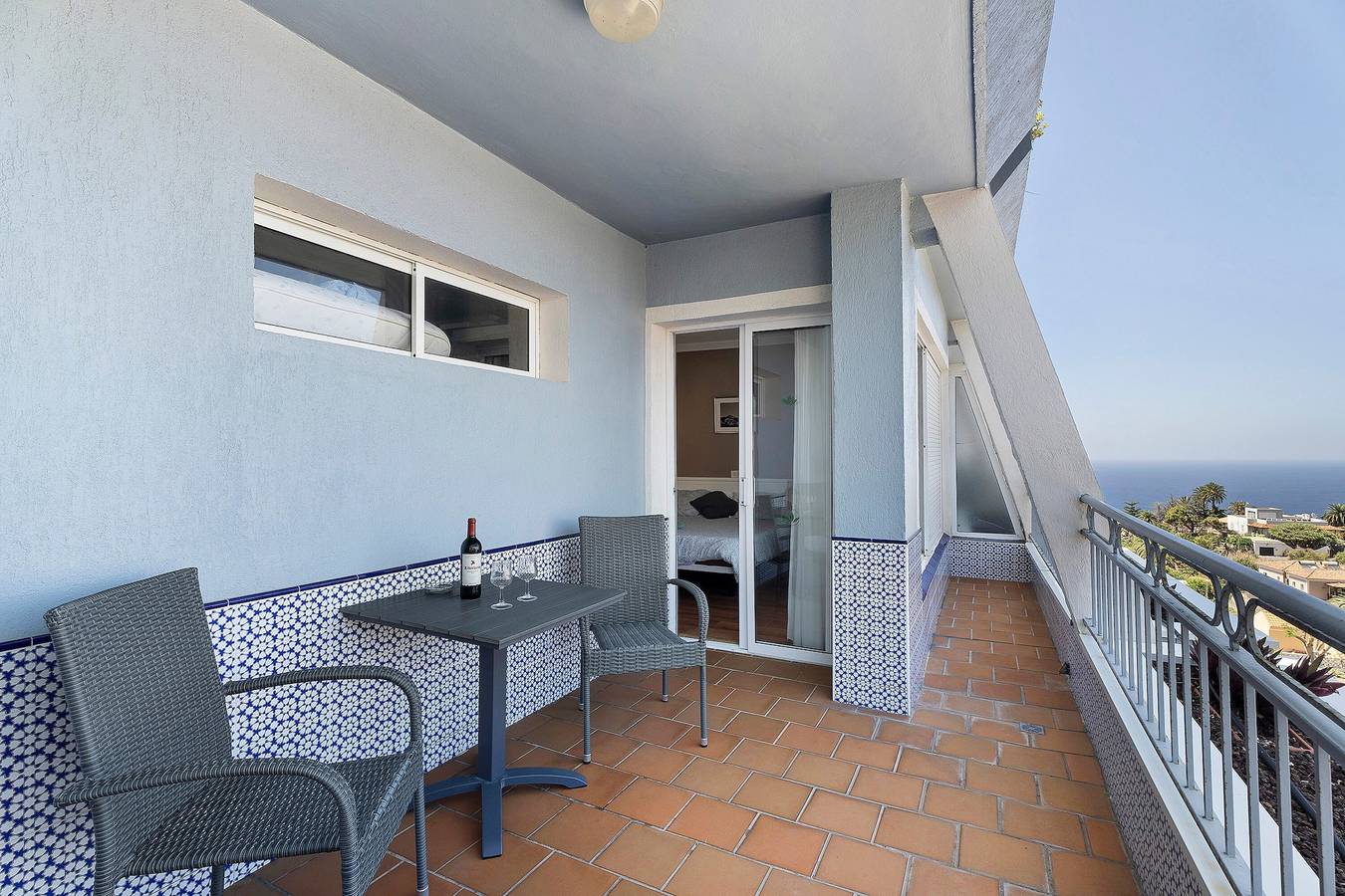 Apartamento entero, Apartamento vacacional "La Quinta" con vistas al mar, piscina compartida y Wi-Fi in La Quinta, Santa Úrsula