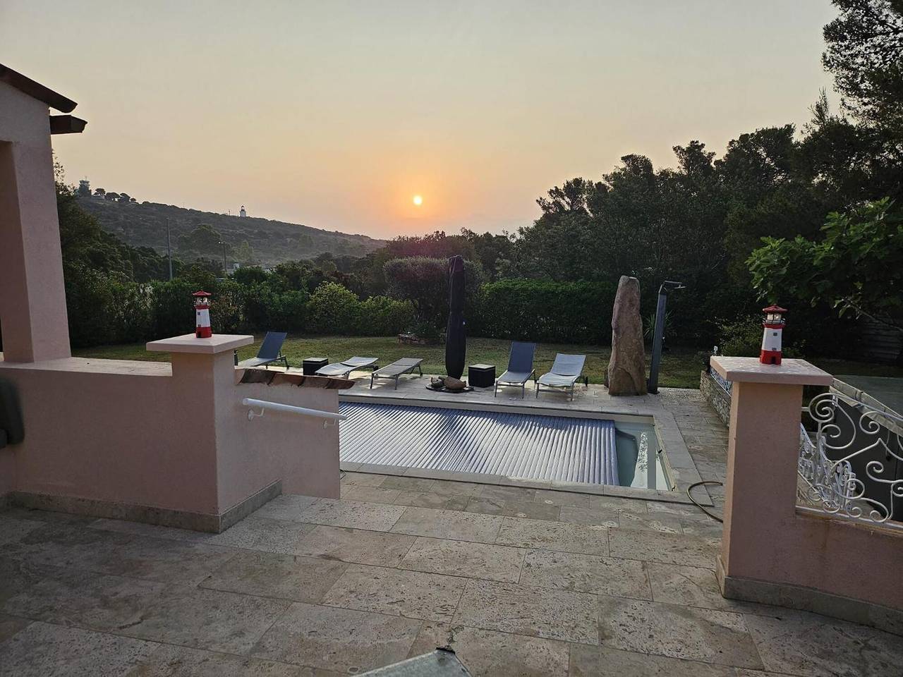 Villa la Chiappa direkt am Meer mit beheiztem Pool und Whirlpool in Porto-Vecchio, Sartène und Umgebung