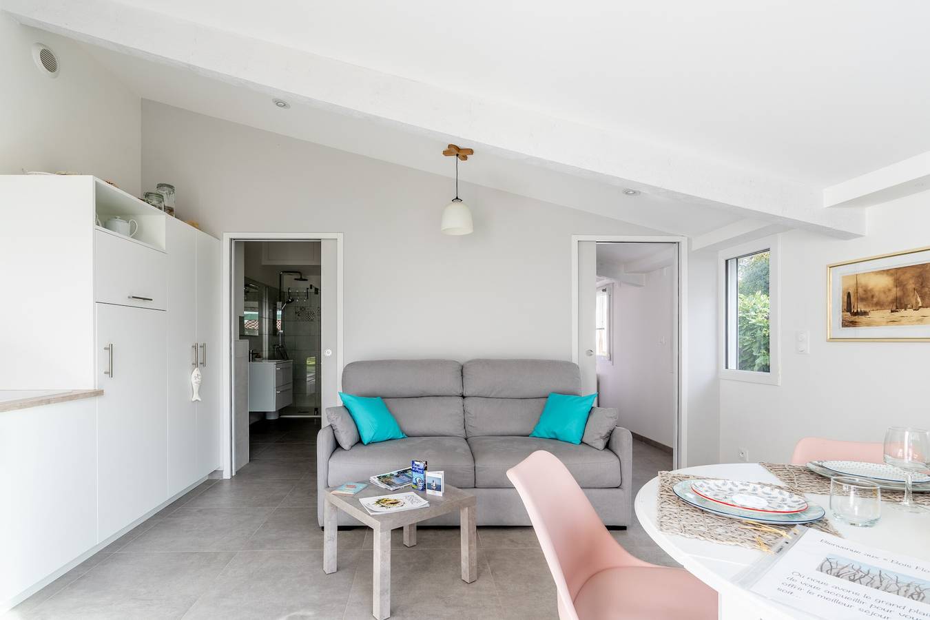 Casa de vacaciones "Bois Flottés - Maisonnette 700m Mer" con terraza privada, jardín privado y Wi-Fi in Pornic, Côte de Jade