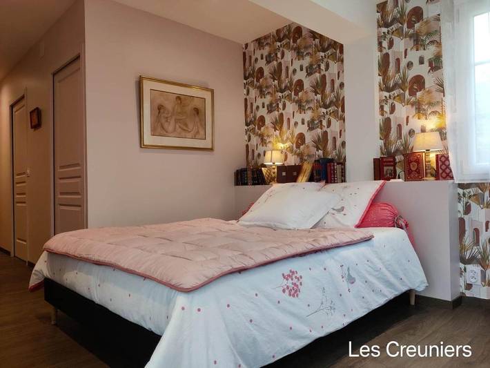 Chambre d’hôte pour 2 personnes, avec Terrasse ainsi que Jardin et Vue