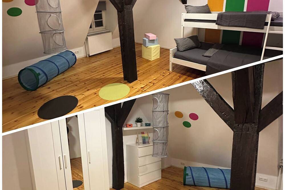 Ganze Wohnung, Gemütliche Maisonettenwohnung mit Dachterrasse in Dannenberg (Elbe) in Dannenberg, Elbtalaue