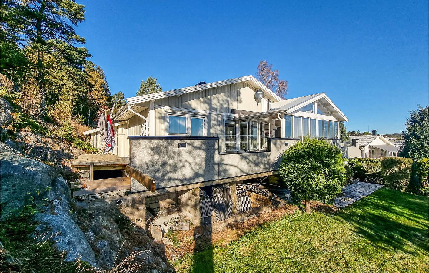 Ferienhaus für 8 Personen mit Garten in Norra Västkusten